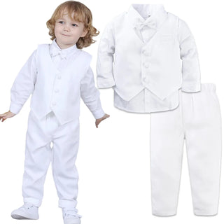 Toddler Boy Baptism Outfit Suit