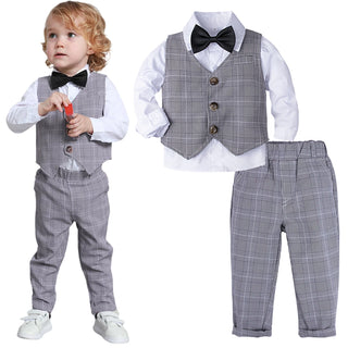 Toddler Boy Baptism Outfit Suit