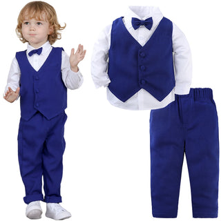 Toddler Boy Baptism Outfit Suit