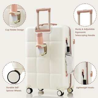 Durable Spinner Wheels Suitcase Set