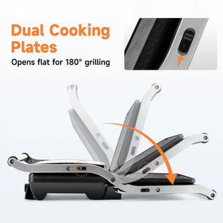 Electric Panini Sandwich Griddle Press