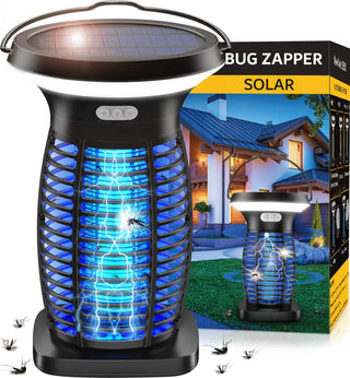 Portable Solar Electric Bug Zapper