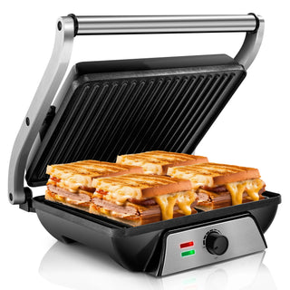 Electric Panini Sandwich Griddle Press