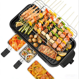 Smokeless Indoor Electric BBQ Grill