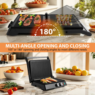 Electric Sandwich Panini Grill Maker