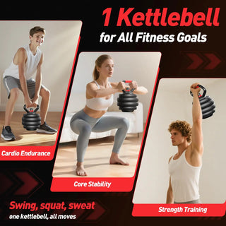 Adjustable 5 in 1 Dumbbell Weights Set