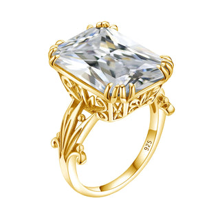 Trendy Delicate Luxury Citrine Stone Rings
