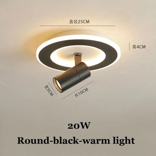 Modern Indoor Folding Rotation Ceiling Light