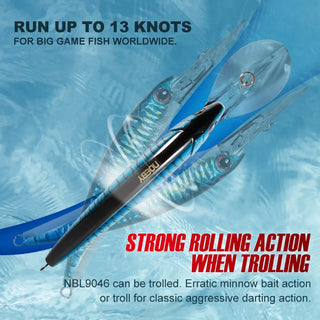 Artificial Saltwater Wobbler Fishing Lure Bait