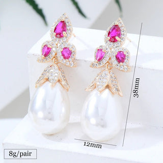 Trendy Pearl Kundan Bridal Earring - Epictzar Intl.