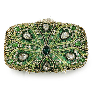 Luxury Rhinestone Bridal Party Clutch Purse - Epictzar Intl.