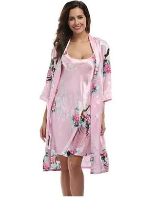 Ladies Long Sleeve Nightwear Set