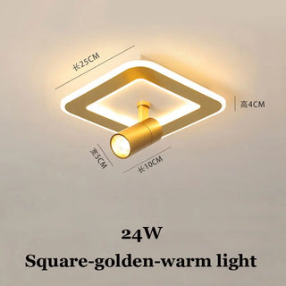 Modern Indoor Folding Rotation Ceiling Light