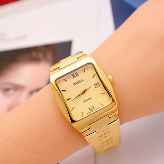 Men's 24K Gold Plated Quartz Watch
