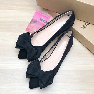 Women Big Bowknot Wedding Shoes