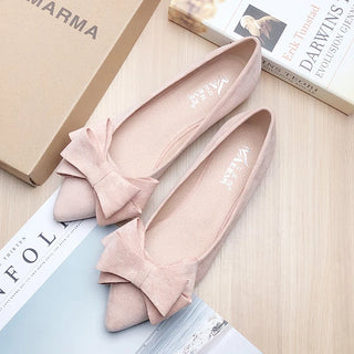 Women Big Bowknot Wedding Shoes