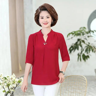 Elegant Fashion Chiffon Chic Top