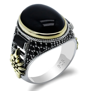 Vintage Handmade Men's Holiday Party Ring