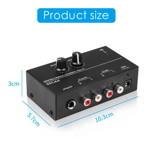 Phono Preamplifier Volume Control Interfaces