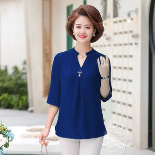 Elegant Fashion Chiffon Chic Top