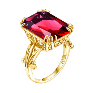 Trendy Delicate Luxury Citrine Stone Rings