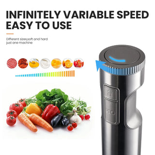 Stainless Steel Hand Immersion Food Processor