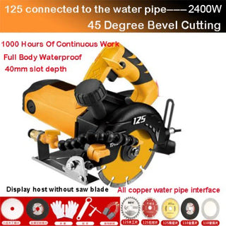 Slotting Machine Industrial Grade Multifunctional Cutting Machine Household Marble Machine Wood Stone Tile Cutting Saw