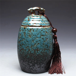 Vintage Ceramic Food Storage Tank