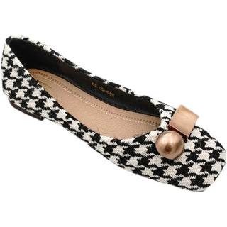Versatile Flat Bottom Shallow Mouth Shoes