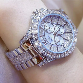 Luxury Brand Quartz Diamond Wristwatch