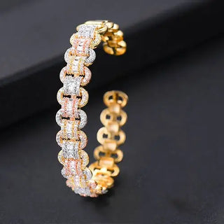 GODKI Luxury Trendy Saudi Arabia Bangle Ring  Jewelry Sets For Women Wedding Party Indian Dubai brincos para as mulheres 2023