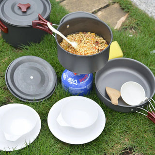 Outdoor Lightweight Camping Cookware Set