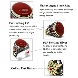 Vintage Handmade Men's Holiday Party Ring