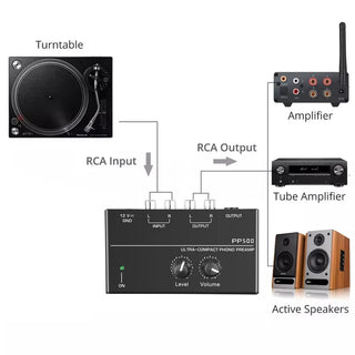 Phono Preamplifier Volume Control Interfaces