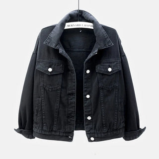 Women's Short Denim Jeans Jacket