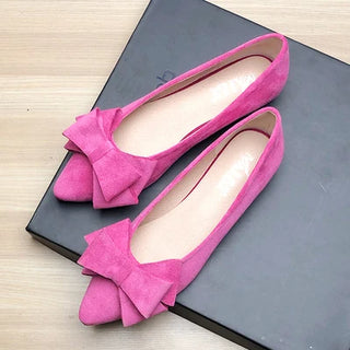 Women Big Bowknot Wedding Shoes