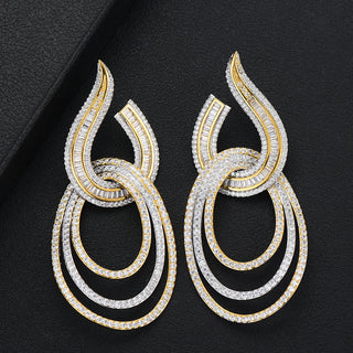 Luxury Water Drop Dangle Earrings