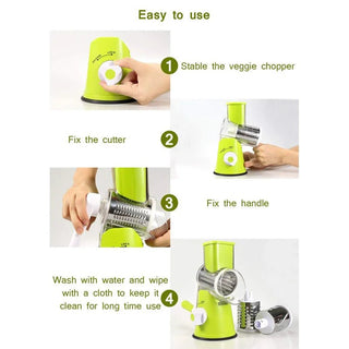 Manual Rotary Kitchen Vegetable Slicer - Epictzar Intl.