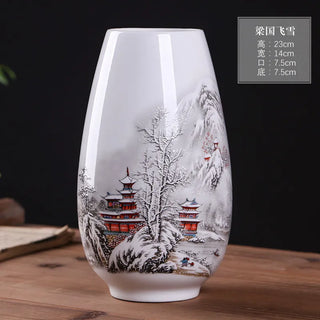 Vintage Ceramic Traditional Flower Vase