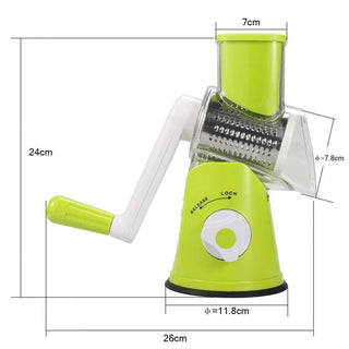 Manual Rotary Kitchen Vegetable Slicer - Epictzar Intl.