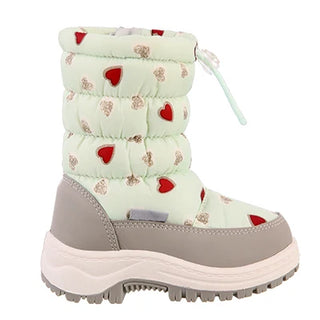 Cute Girl's Outdoor Nonslip Snow Boots