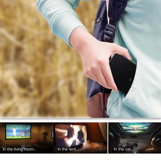 Mini Portable Home Theater Projector