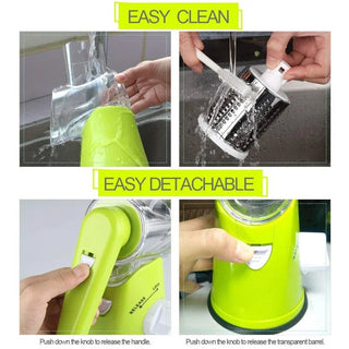 Manual Rotary Kitchen Vegetable Slicer - Epictzar Intl.