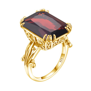 Trendy Delicate Luxury Citrine Stone Rings