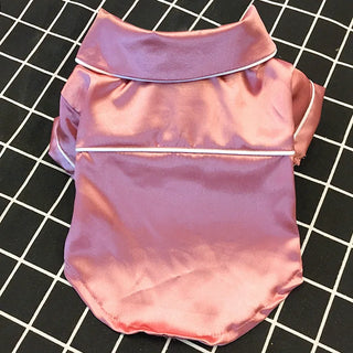 French Bulldog Pet Dog Silk Pajamas
