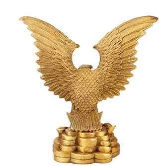Copper Statue  Kaiguang pure copper Dapeng exhibition wings Eagle display parts exhibition grand plan copper Eagle office Fengsh