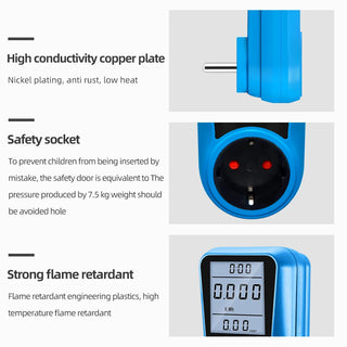 Digital Current Voltmeter AC Power Meter