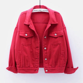 Women's Short Denim Jeans Jacket