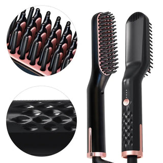 Smart Ceramic Styling Heating Hairbrush Kit