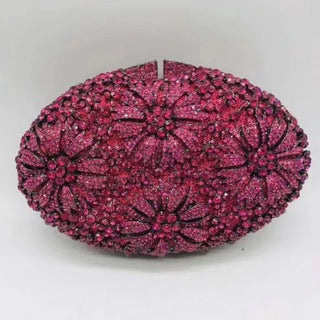 Luxury Crystal Wedding Bridal Clutch Purse